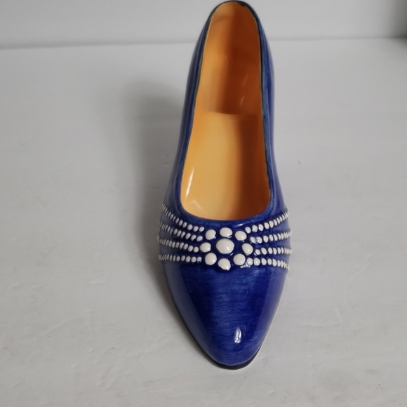 Blue Decorative shoe - Picture 2 of 8